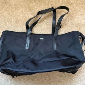 Botkier NYC Black Nylon Weekender Tote Travel Bag